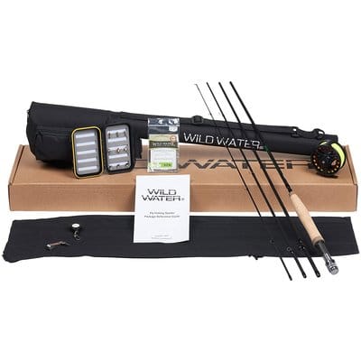 Wild water fly fishing starter package