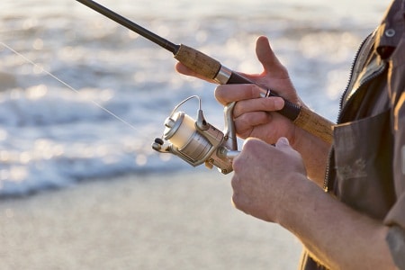 Surf rod and reel