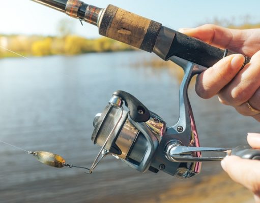 spinning rod and reel