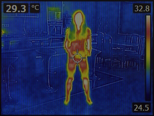 Thermal Image of Human Body