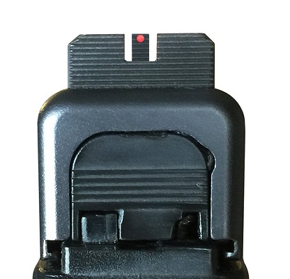 serrated sight for Glock