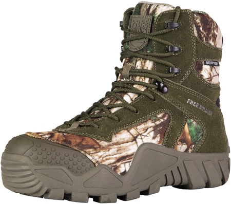 Inexpensive Free Soldier camouflage hunting boot