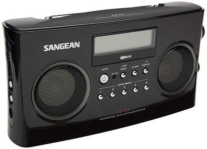 Sangean pr-d5bk am/fm portable radio