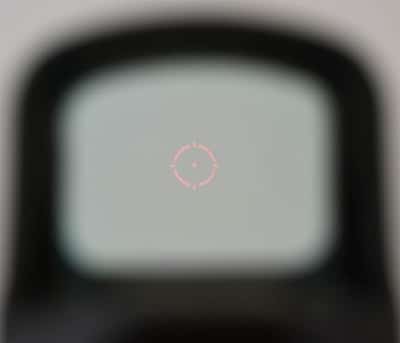 Reticle size