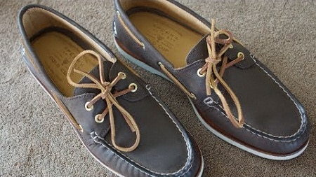 blue Sperry Gold Cup