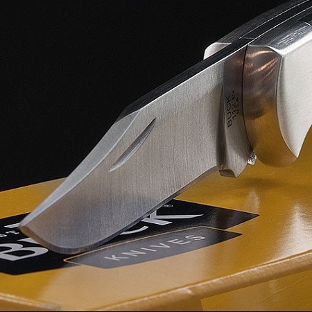 Buck knife stainless steel blade