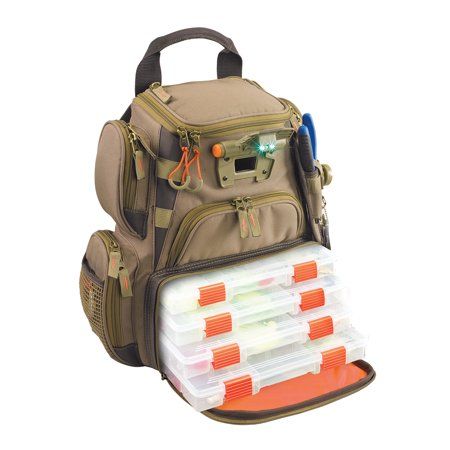 CUSTOM LEATHERCRAFT Wild River Tackle Backpack