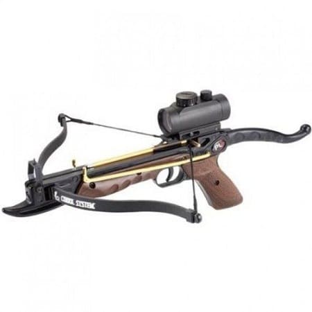 Prophecy 80 Pound Aluminum Self-Cocking Crossbow with Red Dot Sight