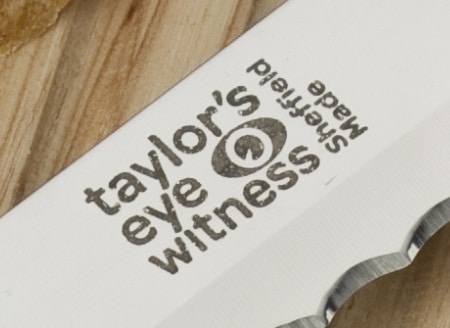 Taylors eye witness logo