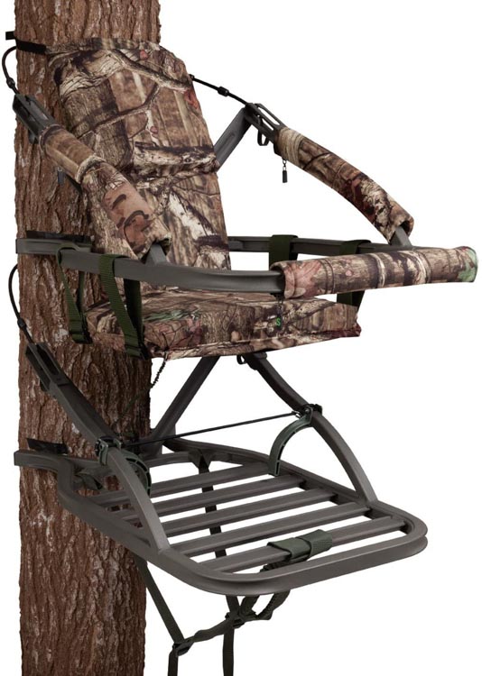 Product image of Summit Viper SD treestand attached to tree