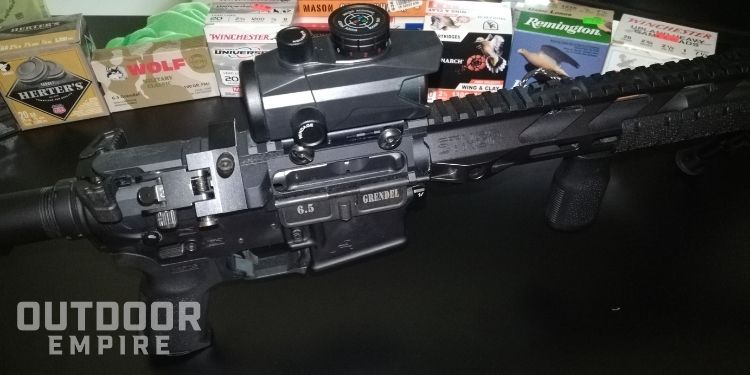Newship RGB Dot Sight on a Grendel AR-15