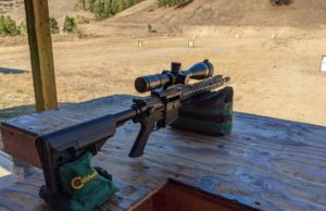 psa pa10 looking down range