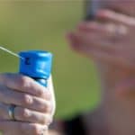 Woman defends herself with pepper spray against attacker