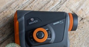 Maven RF.1 Rangefinder on wood