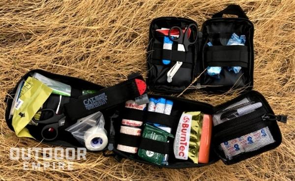 Basecamp and Tracker Kits showing contents