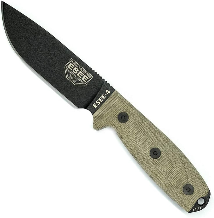 Esee-4 fixed blade knife