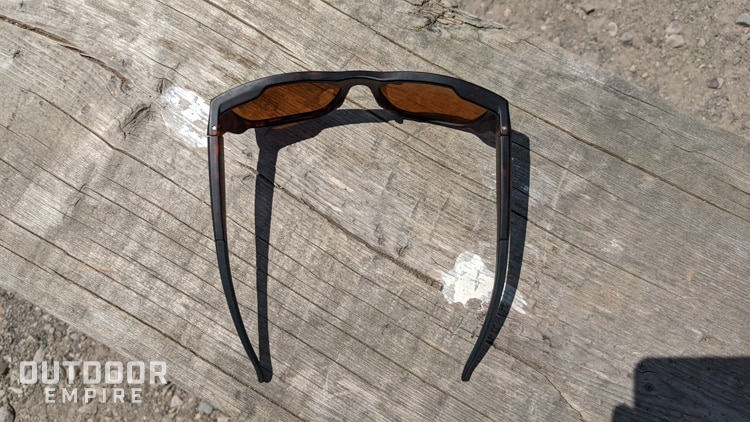 Smith Barra sunglasses top view