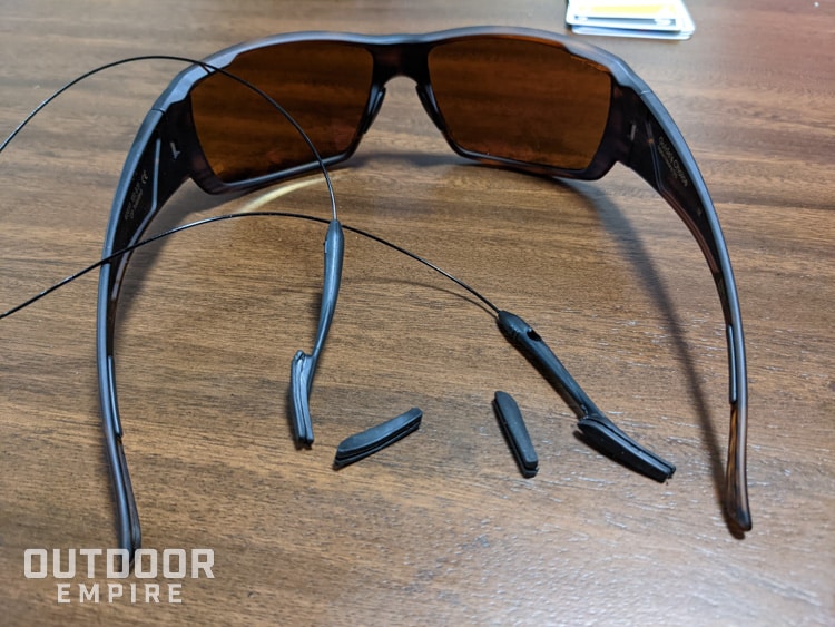Neck strap system for smith guide's choice sunglasses