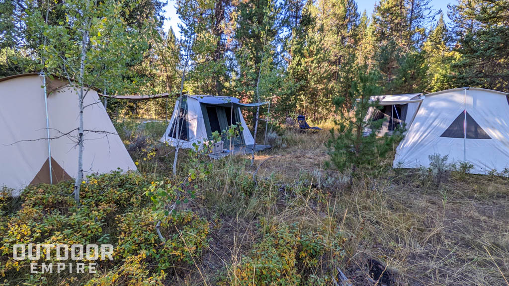 Best canvas tents in woods
