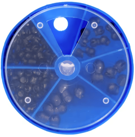 124-Piece Reusable Split Shot Weight
