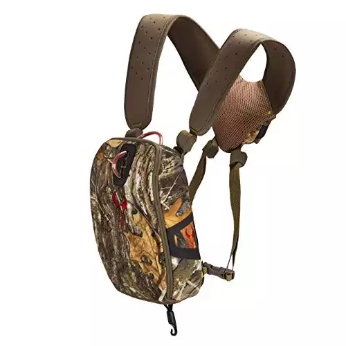 Binocular/rangefinder case with harness