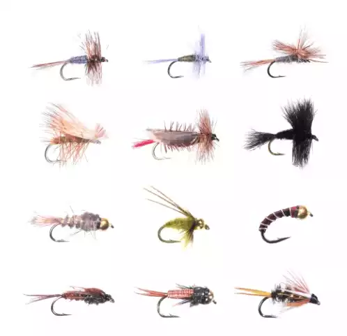 Cabela's 12-piece classic trout fly assortment