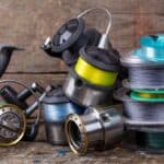 Fishing reels and lines