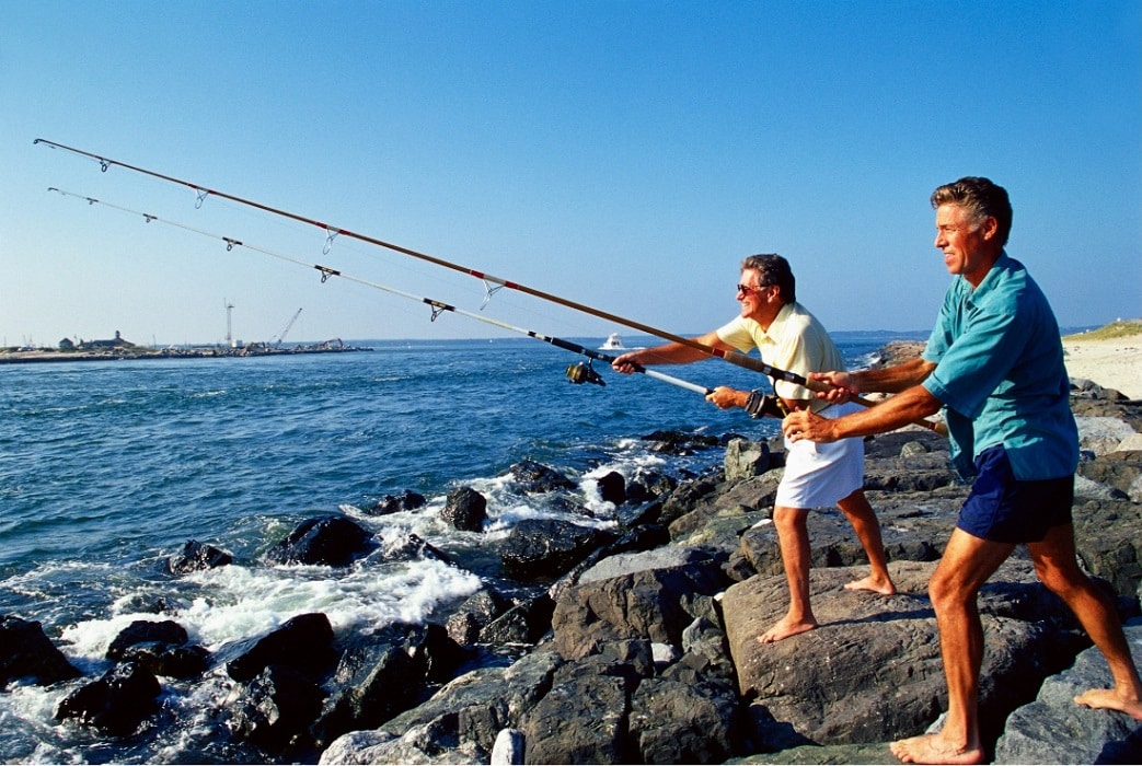 surf fishing