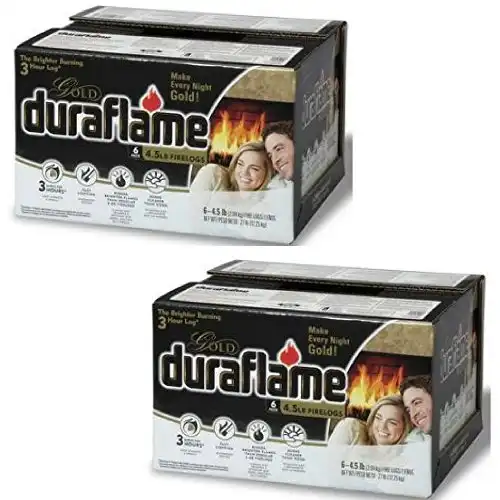 Duraflame firelog (classic yellow package)